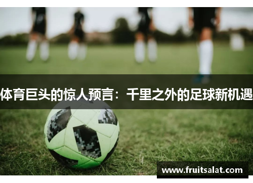 体育巨头的惊人预言：千里之外的足球新机遇